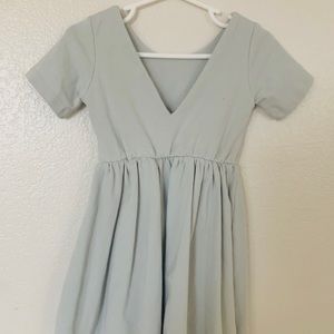 2t/3t sage green boutique dress